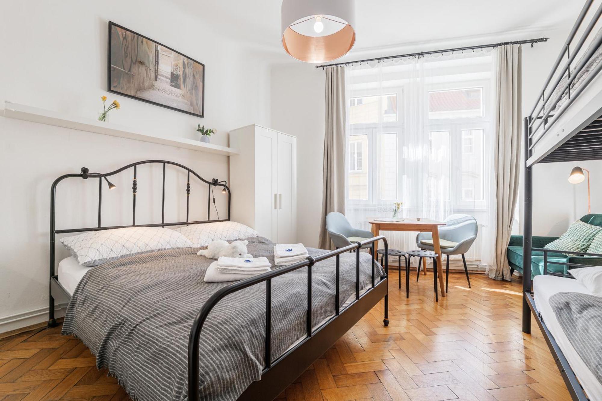 Bright Downtown Studio Praga Exterior foto